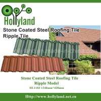 Modern Classical Tile - Stone Coated Steel Roofing Tile (Ripple Tile)